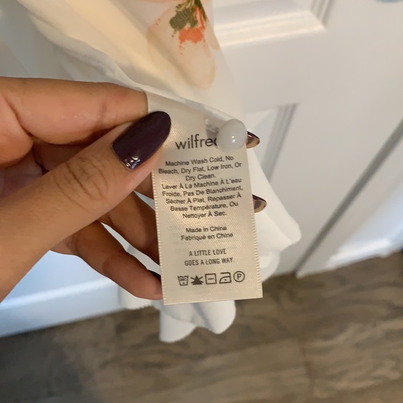 Aritzia Wilfred Louise Wrap Dress - Picture 10 of 11